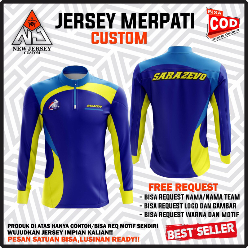 Kaos Jersey merpati custom desain bebas merpati balap,kolong,tinggi anti luntur