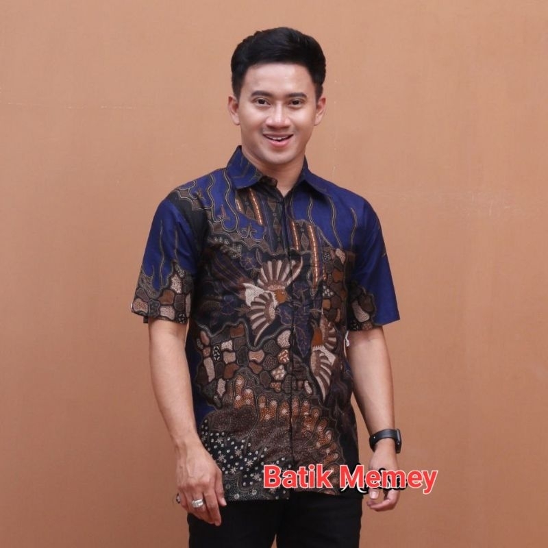 Kemaja Batik Modern 2021 Lengan Panjang | Atasan Batik Pria Reguler Fit | Hem Batik Masa Kini | Baju Batik Kerja | Kemeja Batik Terbaru 2021 Mewah | Atasan Batik Pria Eksklusif | Batik Pria Jumbo Original Batik Pekalongan| MURAI SERIES Modern