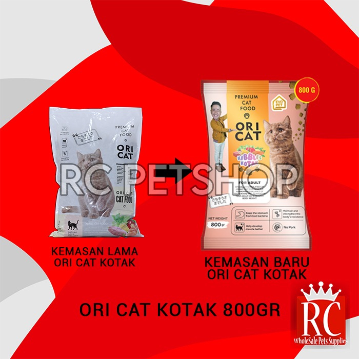 Makanan Kucing /Cat Food Ori Cat Repack 1Kg