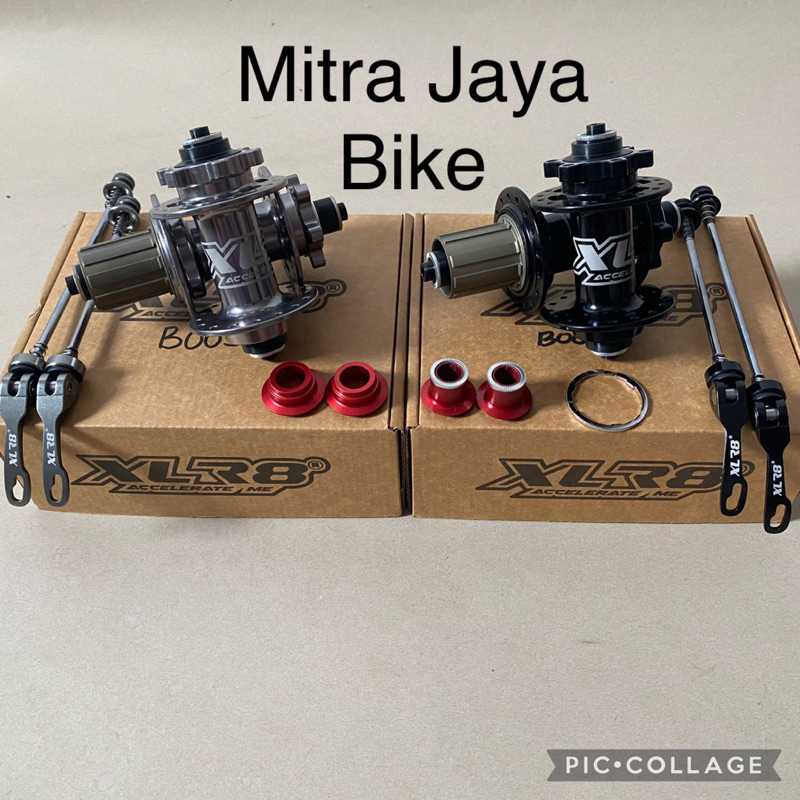 Hub Free Hub XLR8 -600 32 Hole Front 15 X 110 Rear 12 x 148 BOOST 7 Bearing Super Tawon Jangkrik  Ta