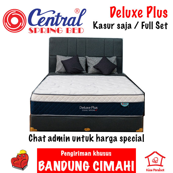 Springbed Central Deluxe Plus Pocket Spring / kasur spring bed
