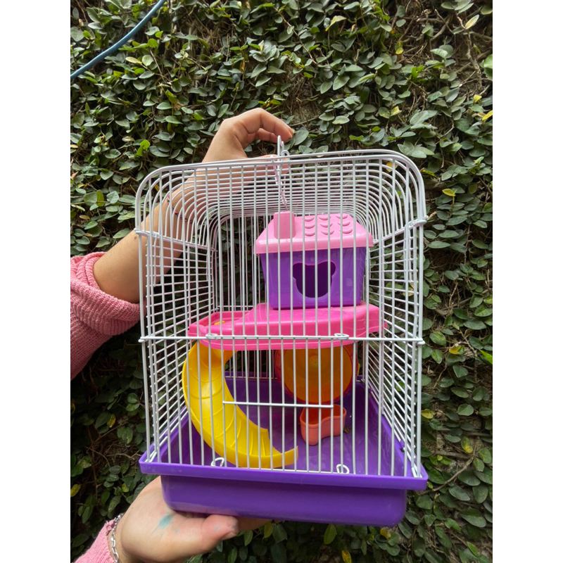 Kandang hamster kecil/ kandang travel model baru