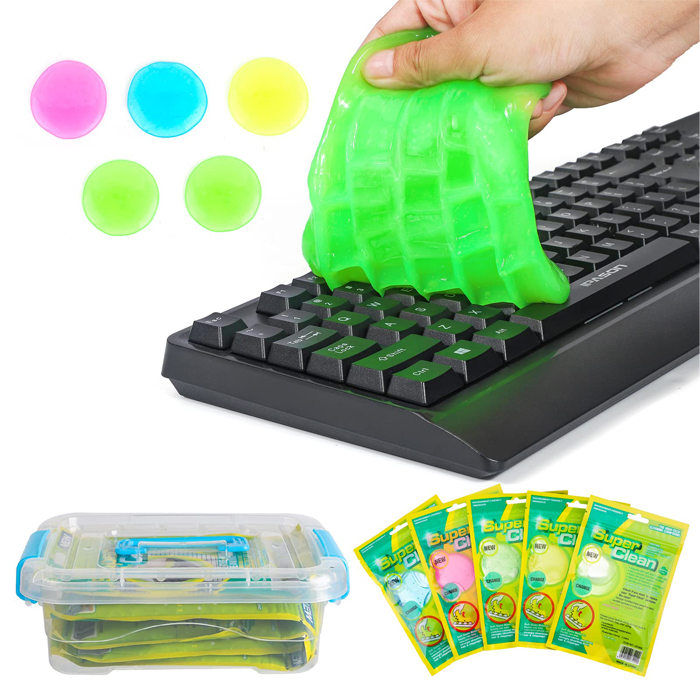 Slime Jelly Cleaner Pembersih Debu Kotoran Keyboard Gel Serbaguna - Pembersih Serbaguna Model Slime