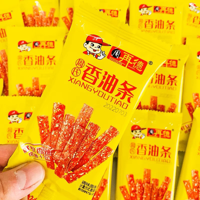 (HALAL) 周再德 香油条 Latiao Xiang You Tiao Spicy 30gr