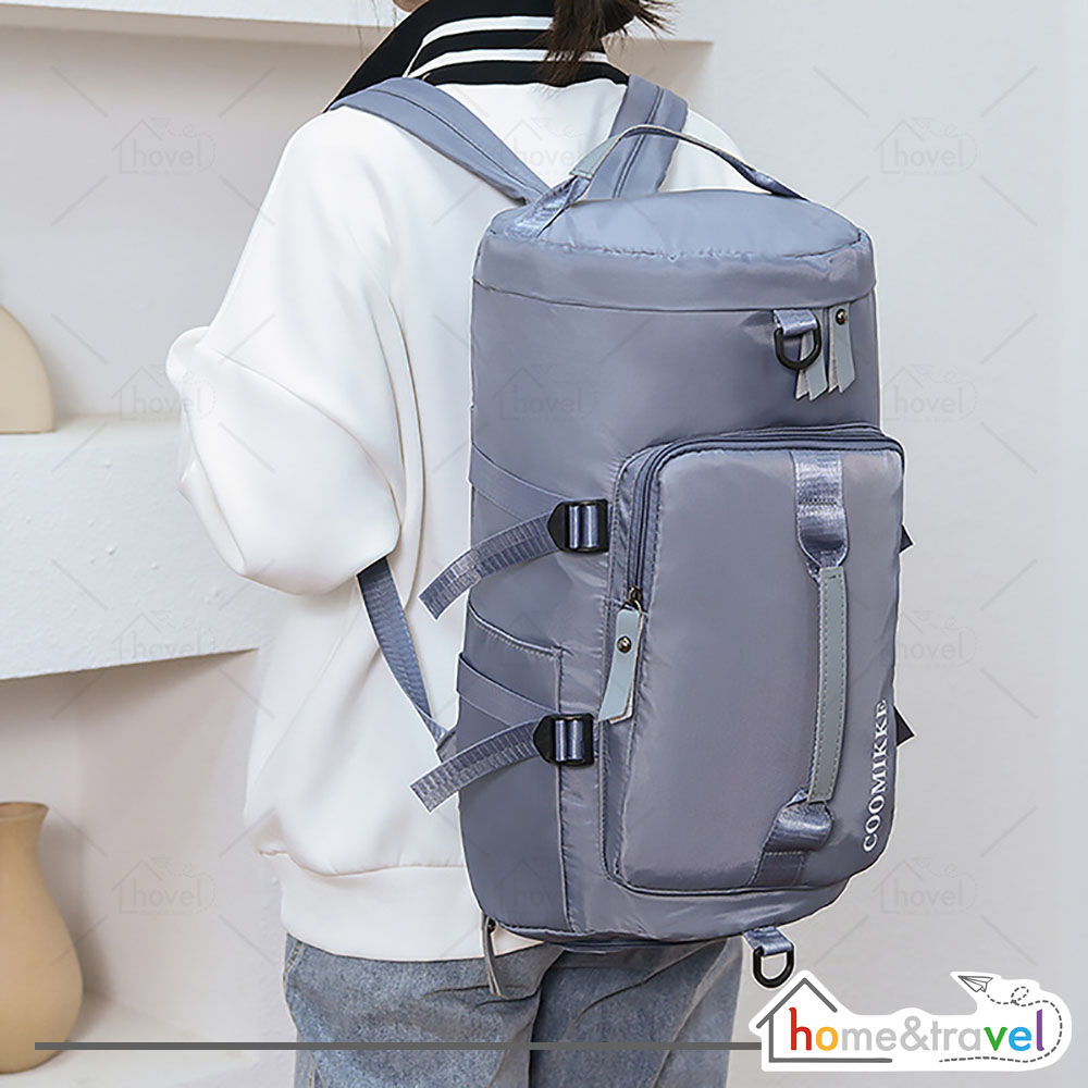 HOVELSHOP Travel Bag 4in1 Selempang Gym Olahraga Kerja Backpack Lipat Hand Carry