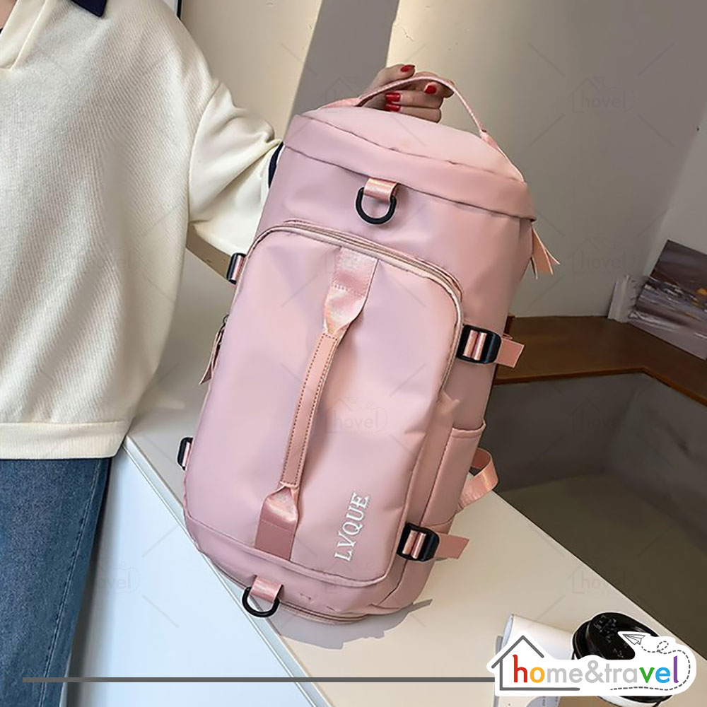 HOVELSHOP Travel Bag 4in1 Selempang Gym Olahraga Kerja Backpack Lipat Hand Carry