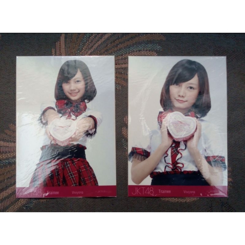 Official PP Photopack Yona Viviyona Apriyani JKT48 Trainee Set Valentine Day Valday Foto Photo