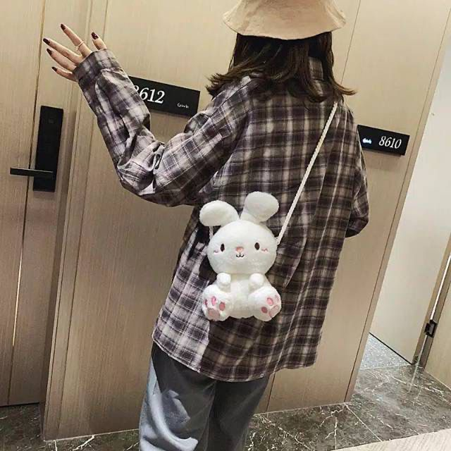 Tas Selempang Wanita Rabbit Tas Boneka Kelinci