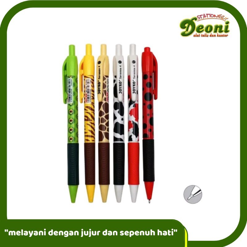

Joyko Bolpen Pulpen Pena BP-232 Savanna 0.7mm