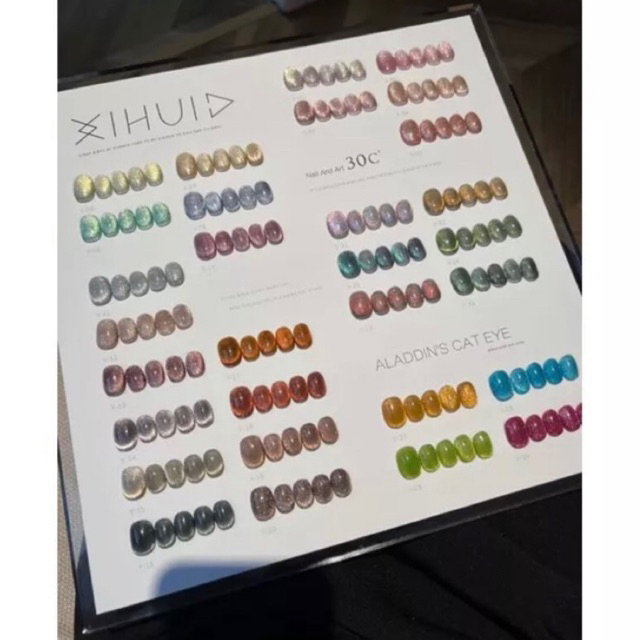 XIHUI ALADDIN CAT EYE SERIES KUTEK GEL POLISH SET 30 WARNA