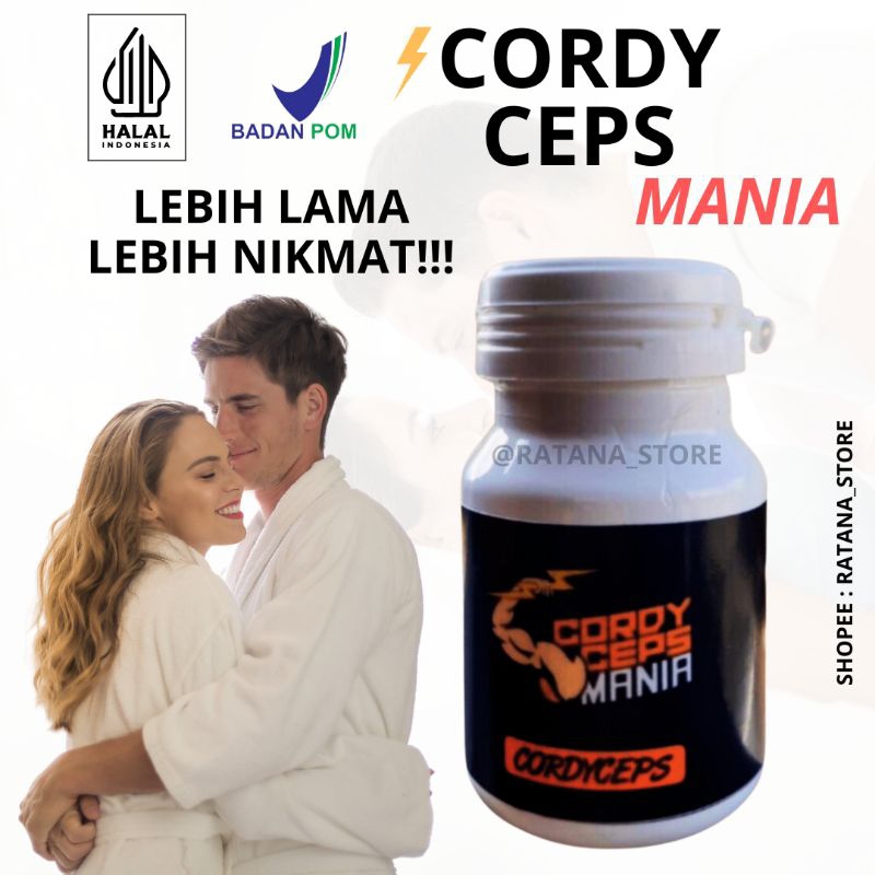 [ BEST SELLER ] Cordyceps Obat Stamina Herbal / Cordyceps Mania Male Stamina