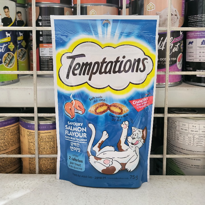 Snack Kucing Temptations All Variant Rasa 85G Camilan Kucing