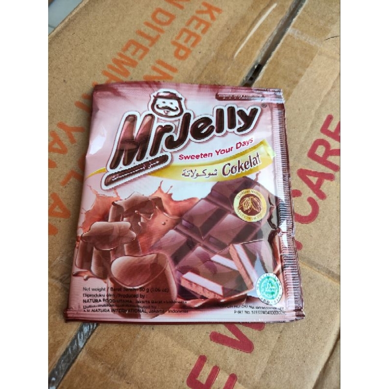 Bubuk Jelly instan - Merk Mr Jelly