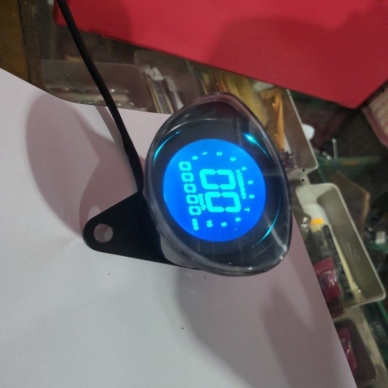 SPEEDOMETER VESPA SUPER DIGITAL SPIDO SEPEDO KERANG
