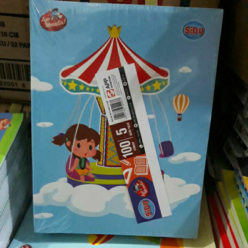 

Buku Tulis SIDU Garis 100 lembar