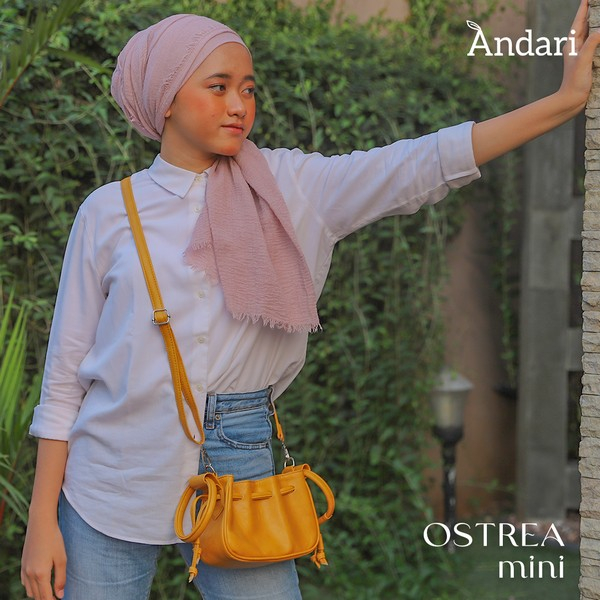 OSTREA BAG by andari tas serut handbag wanita terbaru 2023