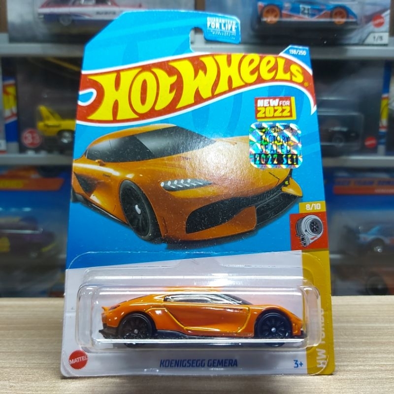 HOT WHEELS KOENIGSEGG GEMERA ORANGE - FS 2022