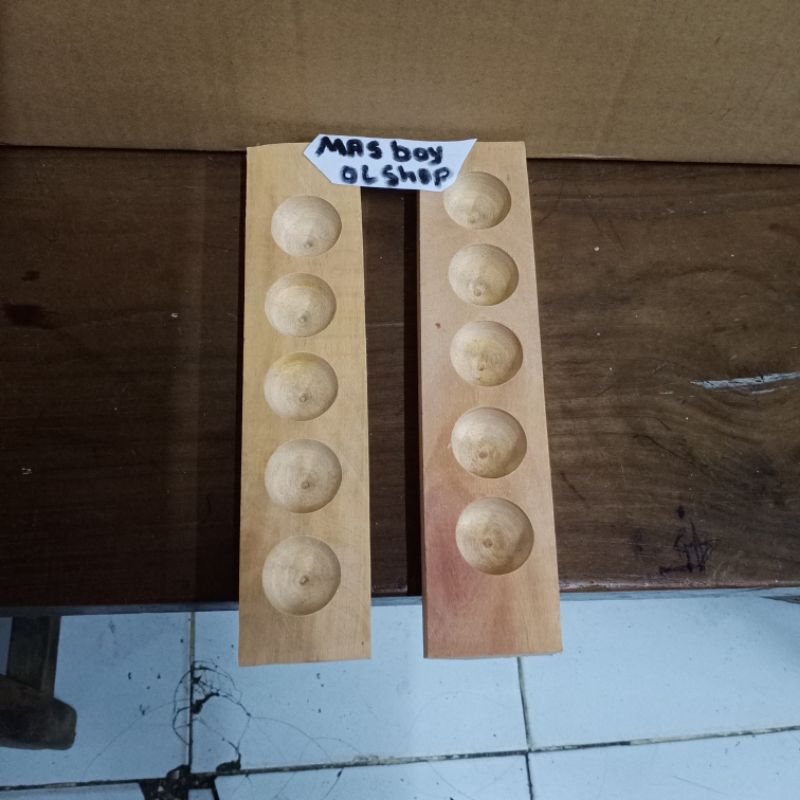 Cetakan Kue Nastar Bulat / Cetakan Kue Bangkit Kayu