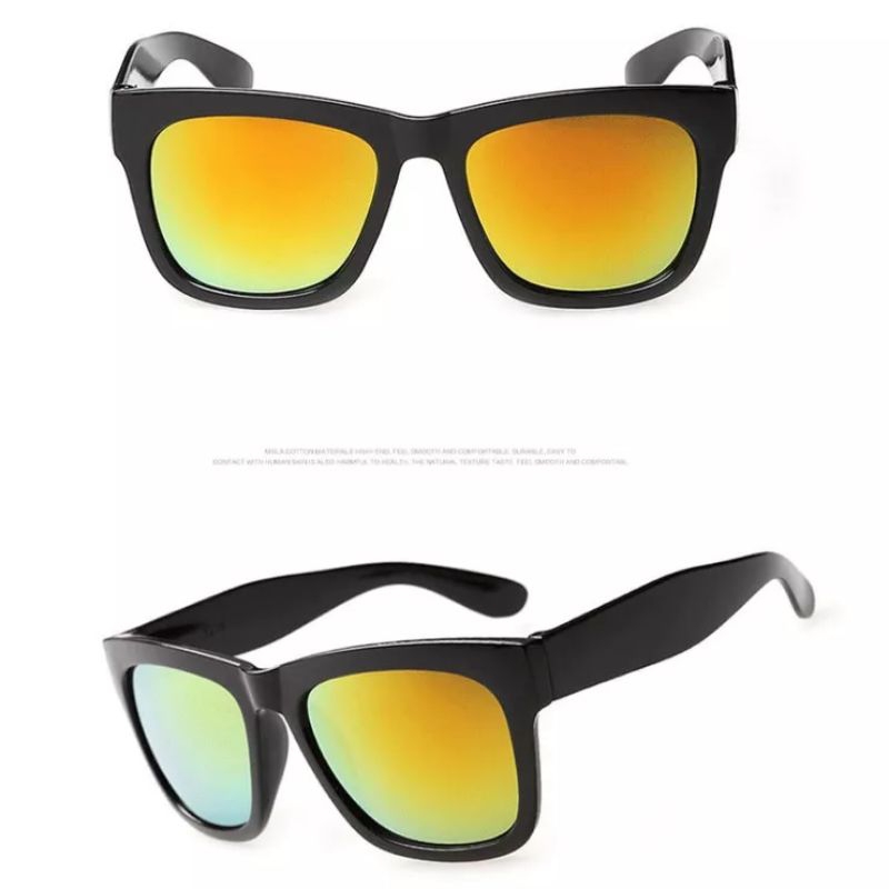 [CTK] PROMO Aksesoris Kacamata Fashion Pria/Wanita Sunglasses Korean INS Fashion ANTI UV RADIATION SUNGLASSES UNISEX FASHION TRENDY / KACAMATA RETRO VINTAGE ANTI RADIASI WANITA &amp; PRIA GAYA FRAME HITAM / KACAMATA KEKINIAN MURAH