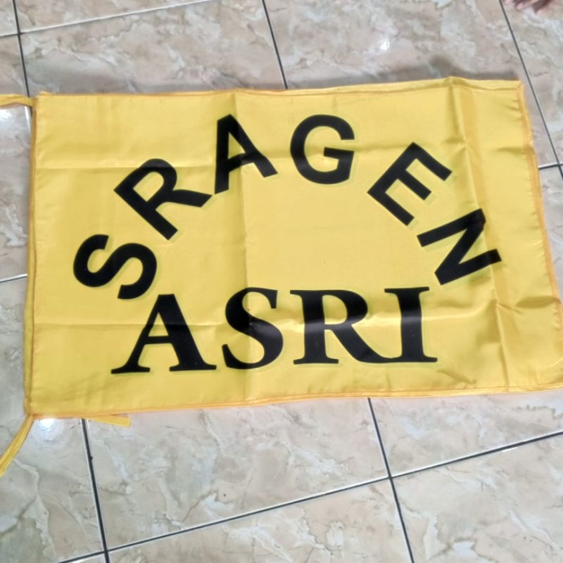 Bendera Sragen Asri ukuran 60x90cm