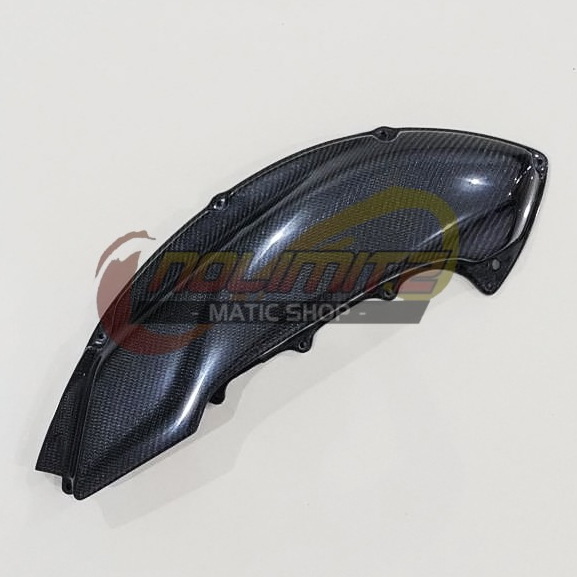 Cover Tutup Air Filter Udara Carbon Kevlar Parts Ori Yamaha NMAX Aerox 155 2020