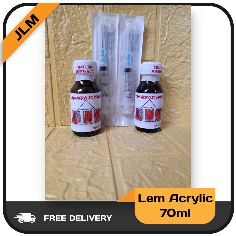 

Lem Akrilik 70Ml/Lem Acrylic/Lem Akrilik Transparan