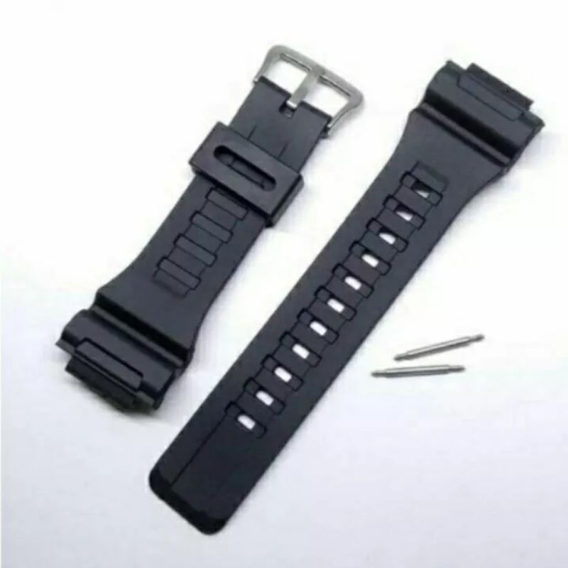 Strap tali jam Casio W735 W-735H W735H  Tali jam tangan Casio W-735 W 735H W 735 H Free pen