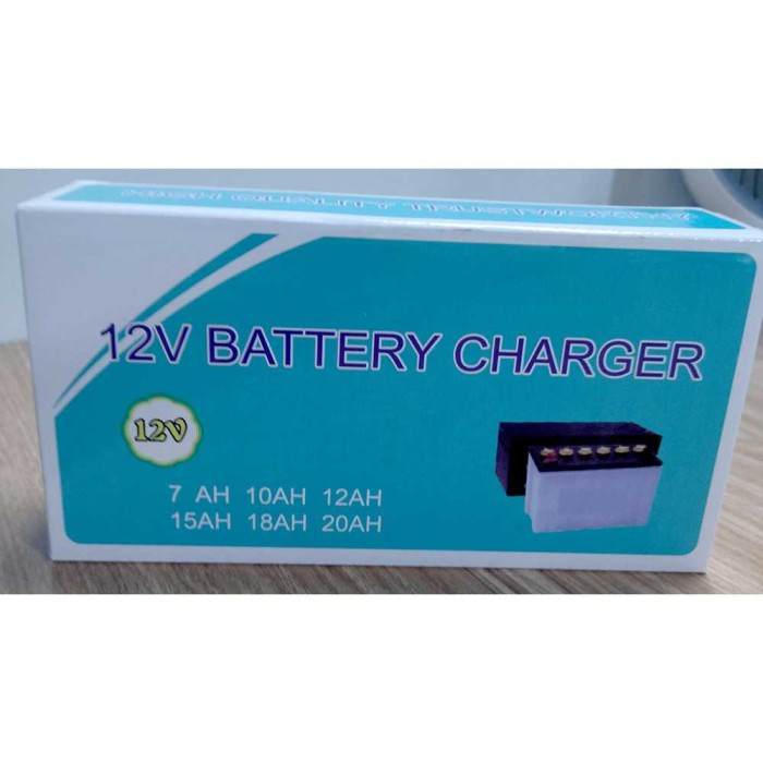 Alat Cas Charger Carger Casan Ces Pengecas Aki Accu Motor Kering Basah Otomatis 12V Taffware Fastcharging 2A