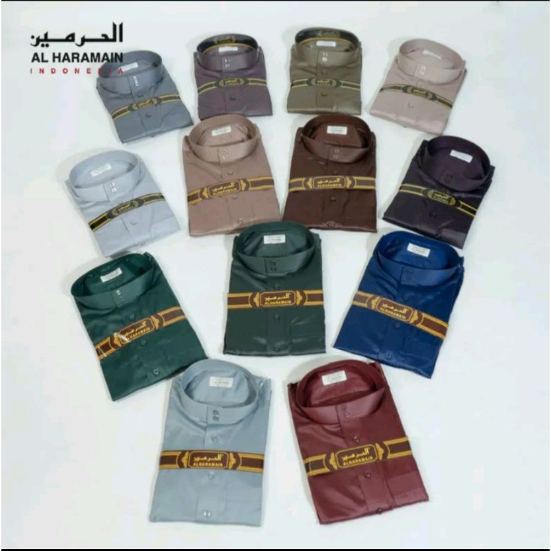 ALHARAMAIN/gamis pria/jubah AlHaramain/ alharamain impor / alharamain original