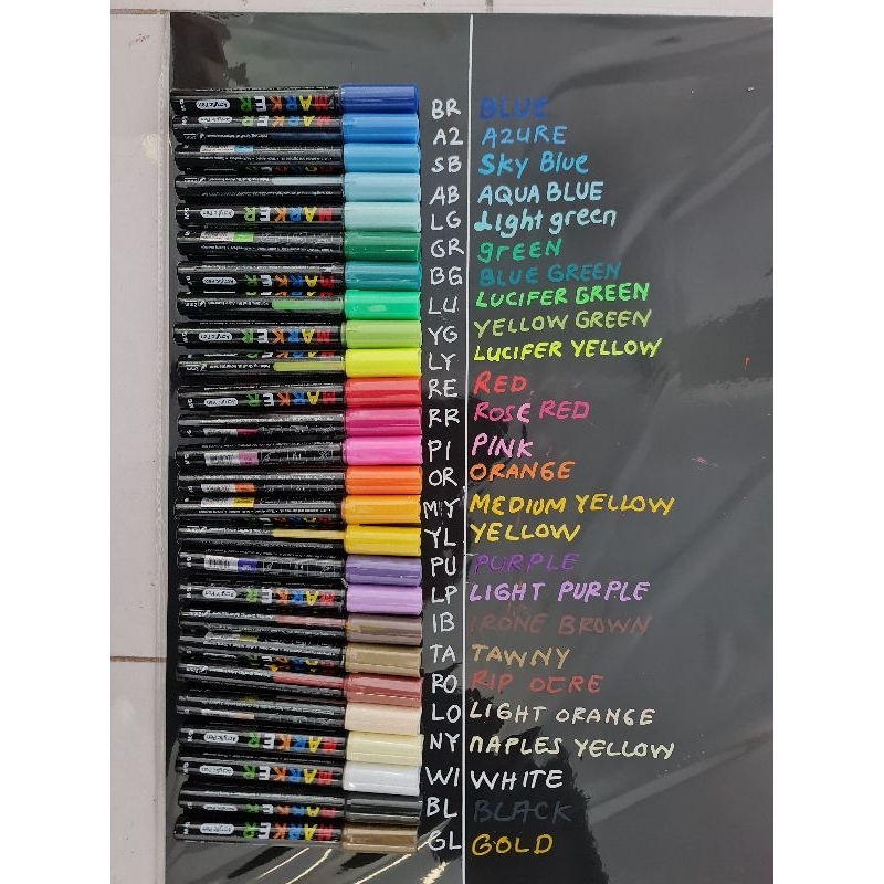

marker acrilic (mohon baca diskripsi)