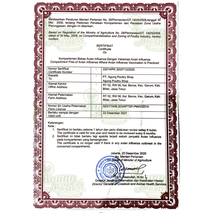 

RB Telur Omega 3 Nabati Curah per kg kiloan dari Kandang NKV