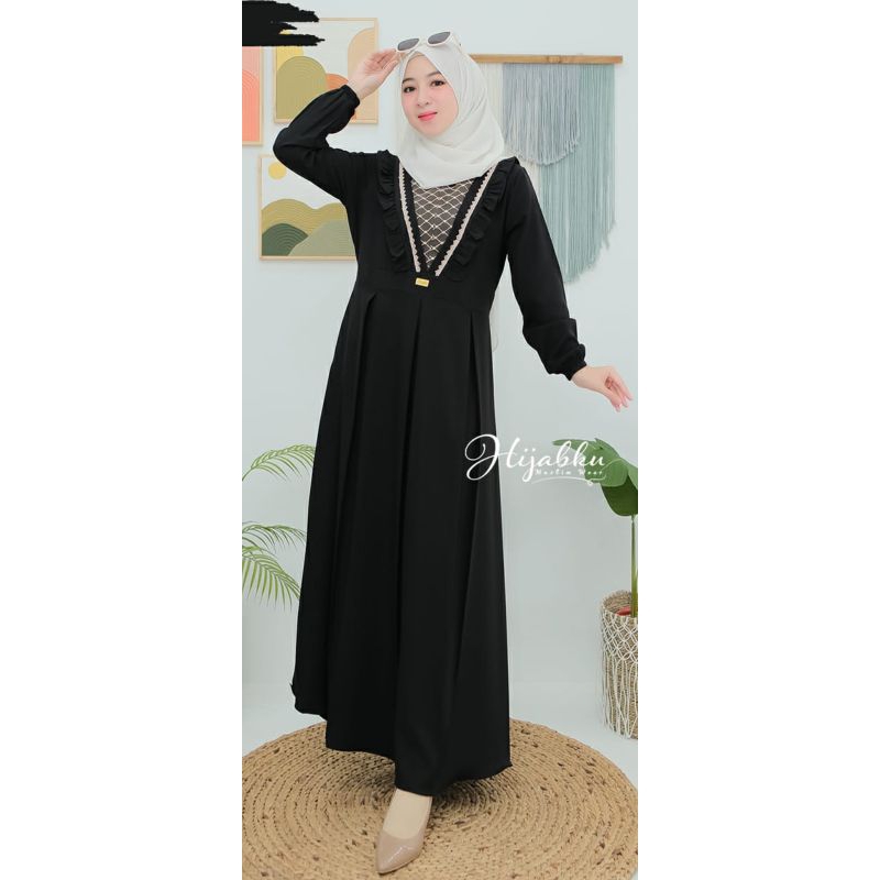 Sella Dress Tifanny Premium Original By Hijabku Muslim Wear