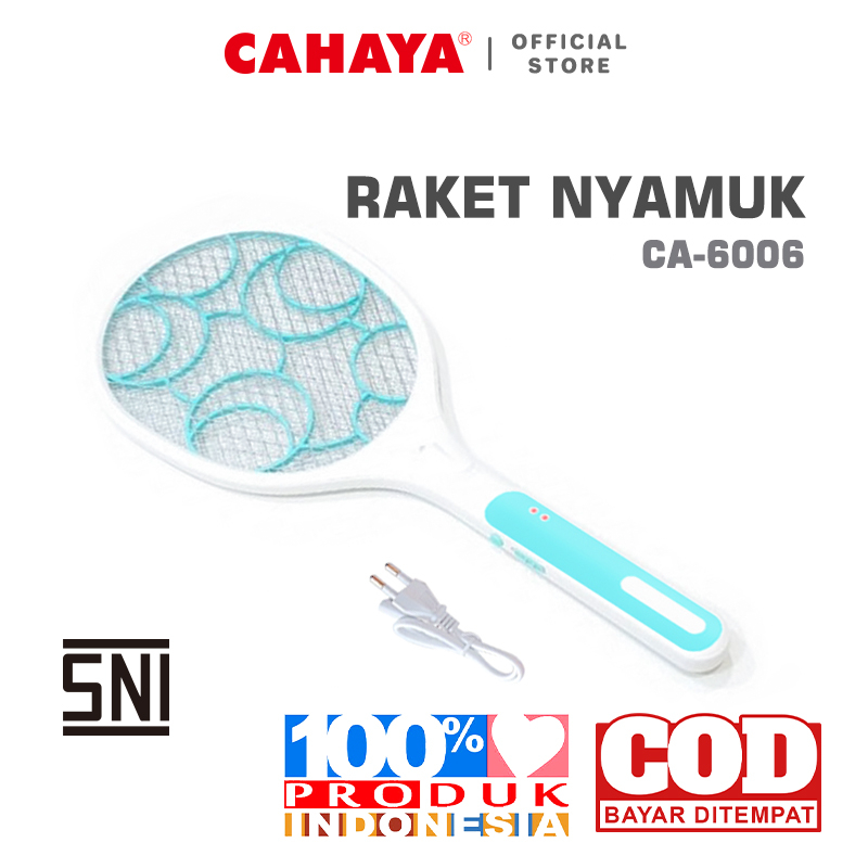 RAKET NYAMUK CAS RECARGEABLE CAHAYA PEMBASMI NYAMUK MURAH