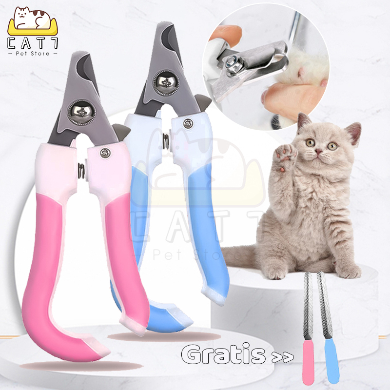 NAIL CLIPPER Gunting Kuku Kucing Anjing Gunting Kuku Dan Kikir Set Kucing Anjing Pet Nail Trimmer Gunting Kuku Hewan