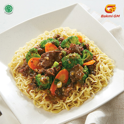 

Bakmi GM - Bakmi / Nasi Brokoli Sapi Lada Hitam (Matang)