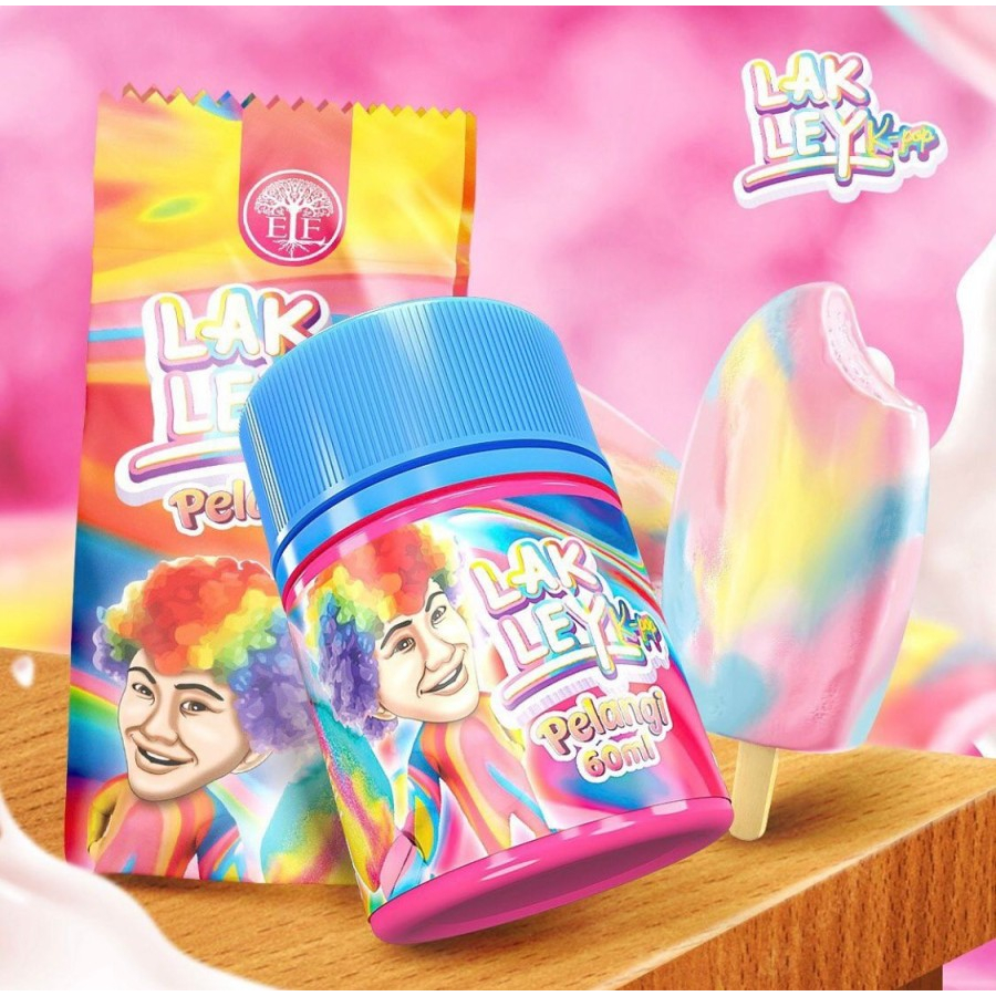 Liquid Lakley K-POP Pelangi 60ml | Lakley Pelangi | Lakley K-Pop