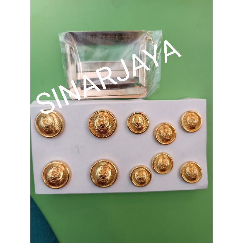 KANCING PDU EKAPAKSI TNI AD JATAH TERBARU  2020