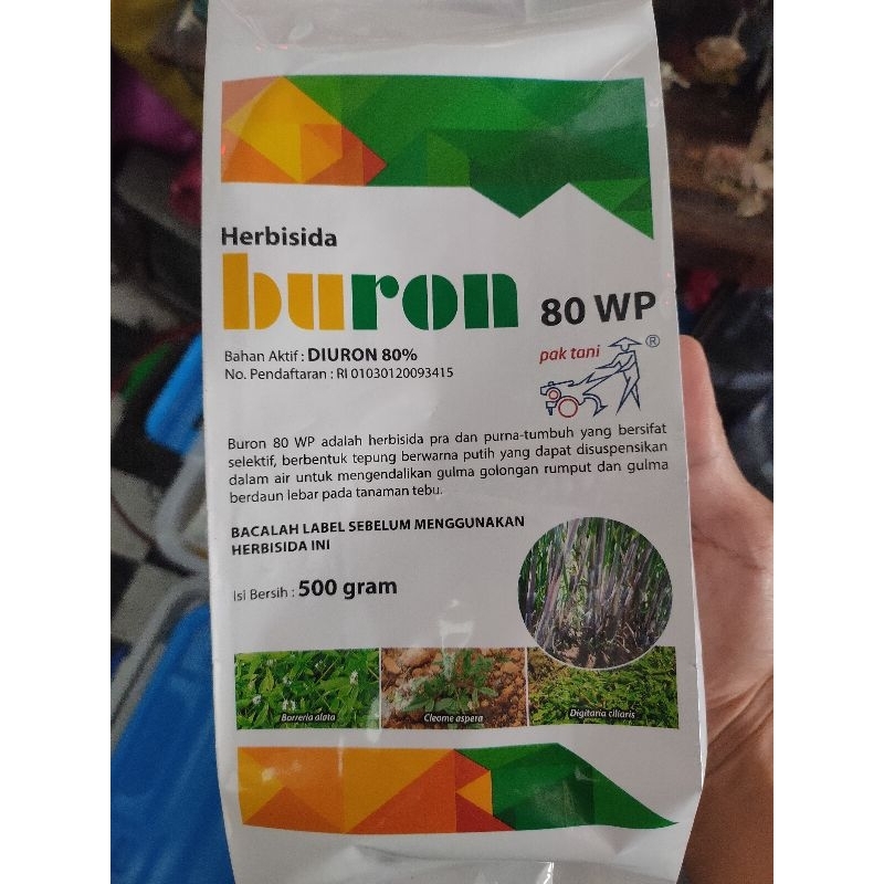 herbisida buron diuron 80 WP 500gram