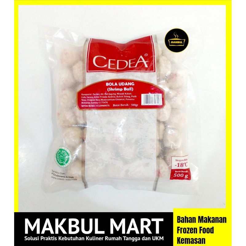 Cedea Bola Udang 500gr