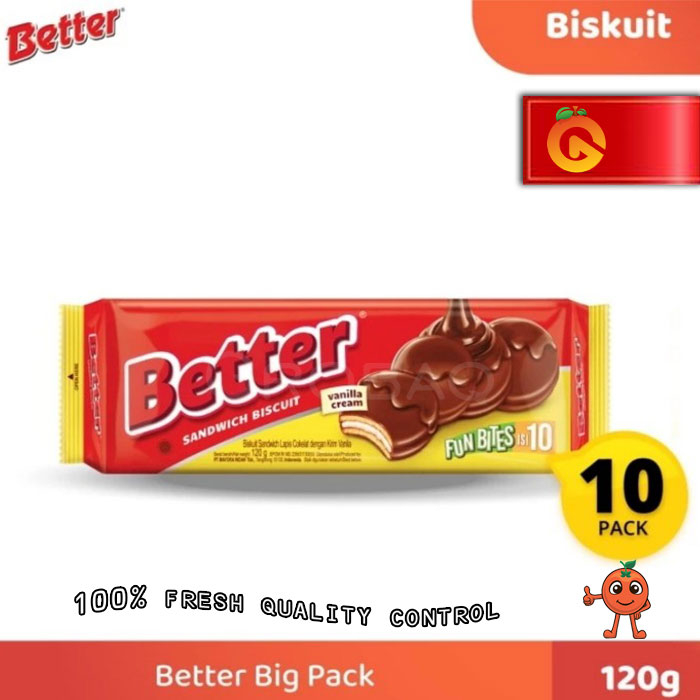 

BISKUIT BETTER BIG PACK 120 GRAM