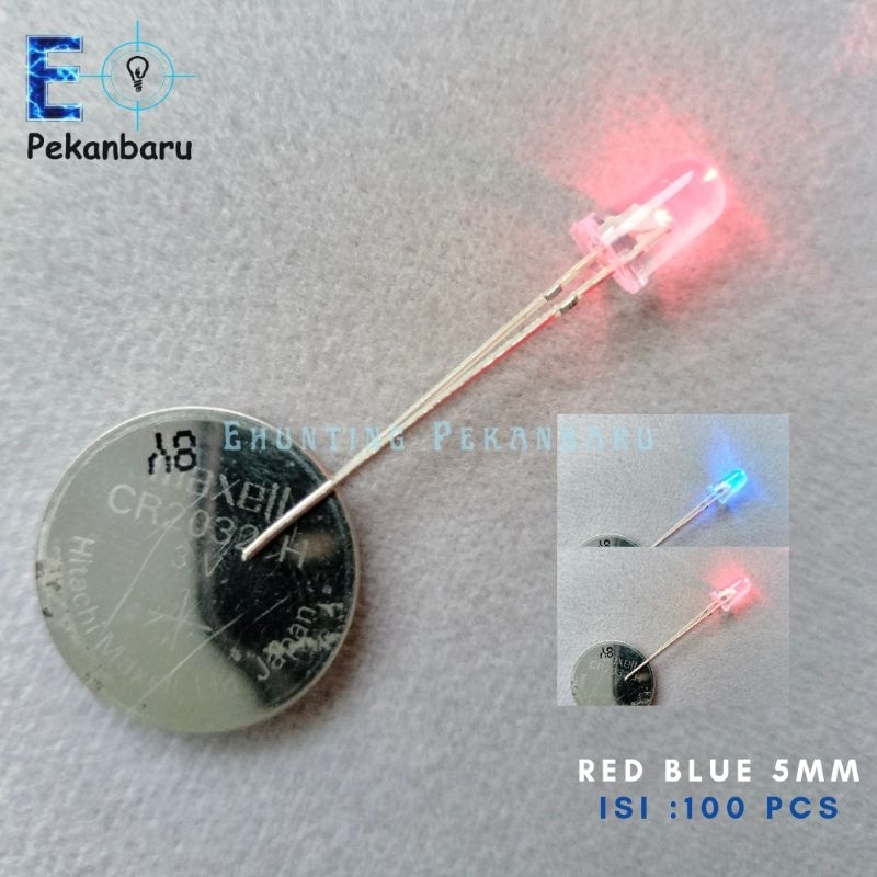 LAMPU LED 5MM TUMBLR/ KECIL 2 WARNA