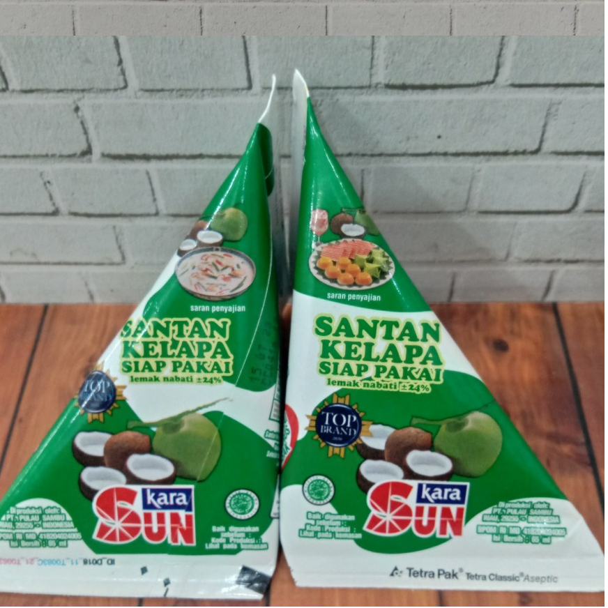 

Sun Kara Santan Kelapa Siap Pakai 65ml / Santen Kelapa