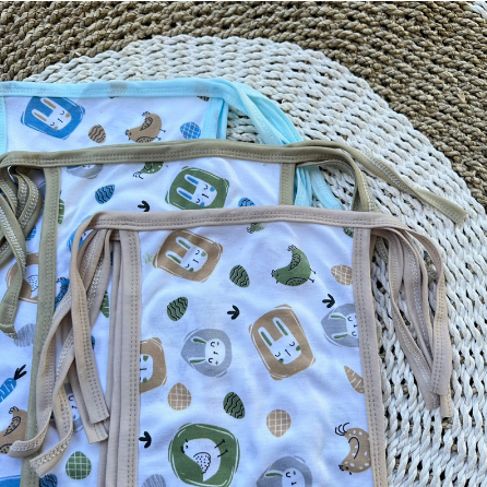 12/6 PCS popok bayi baru lahir popok kain popok cuci alas ompol bayi ASYAM BABY