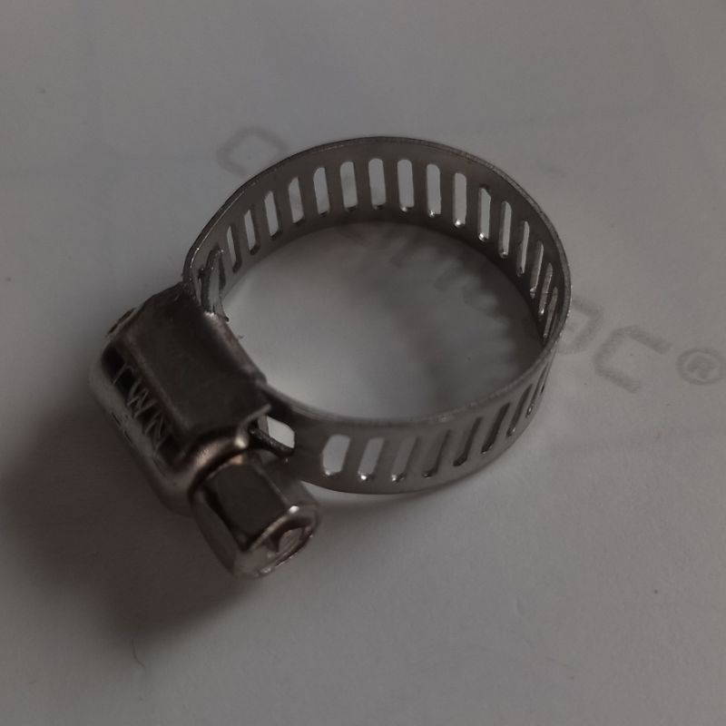 Klem Selang Ukuran 1/2  3/4 Stainless