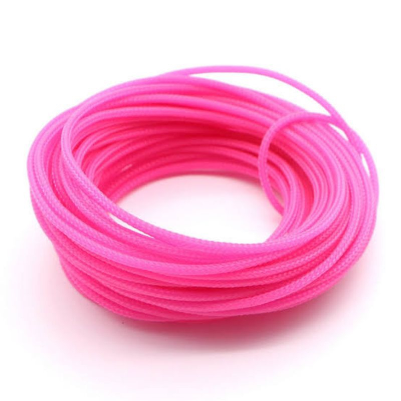 1Meter Pelindung Pet Braided Cable Sleeve