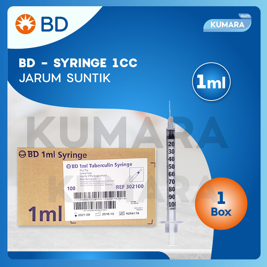 BD - Syringe 1cc / Spuit 1ml BOX