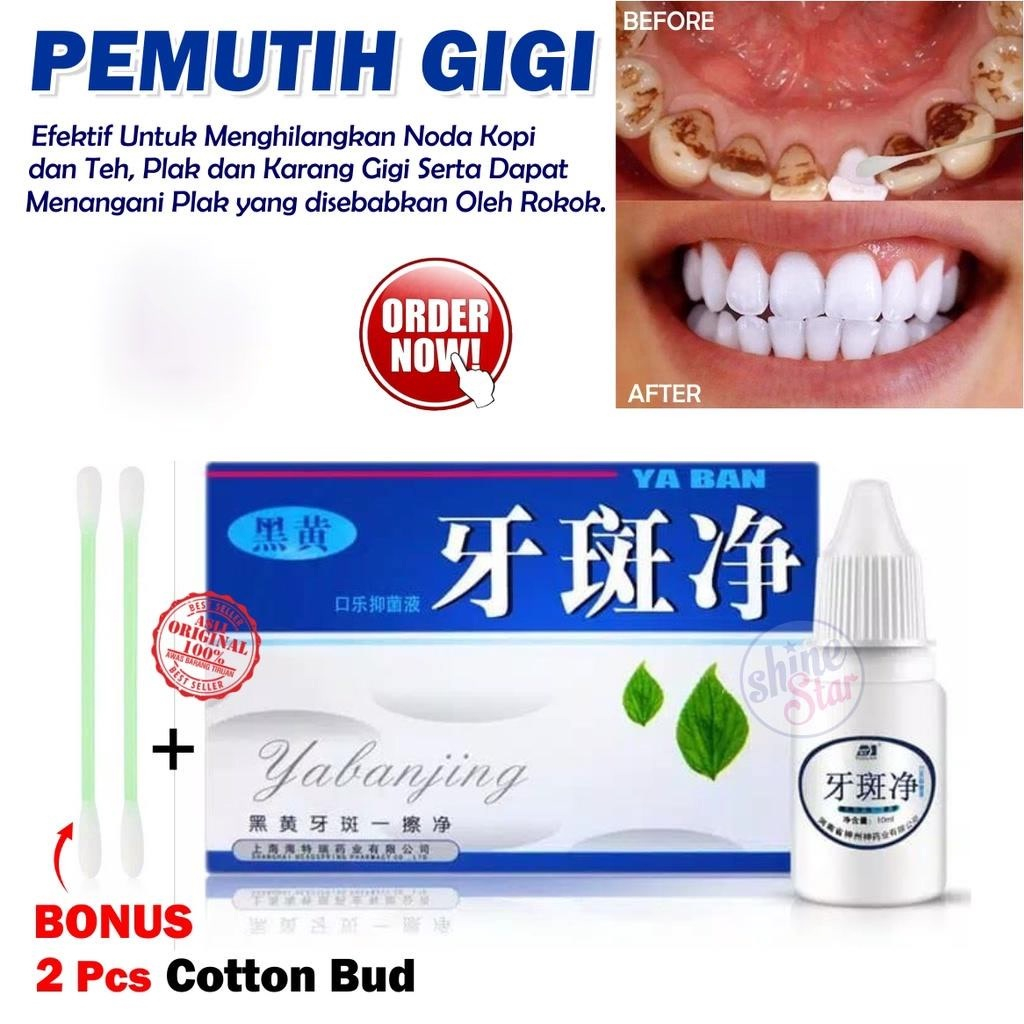 TRENDING PEMUTIH GIGI DAN PERONTOK KARANG GIGI AMPUH.. Pemutih Gigi Kuning Kerak Penghilang Karang P