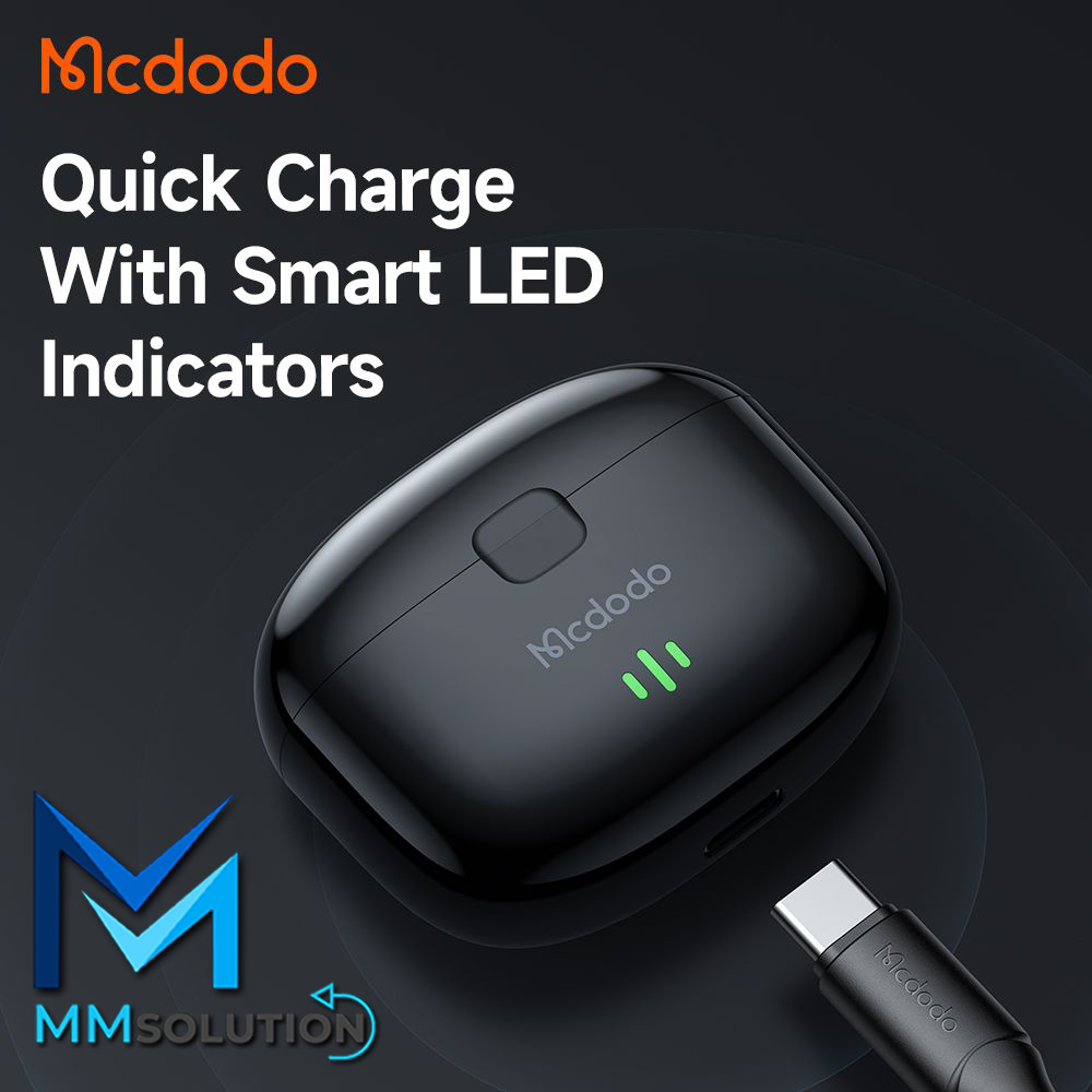 MCDODO HP-788 Earphone TWS Hifi Sound Touch Control Wireless BT ver 5.0