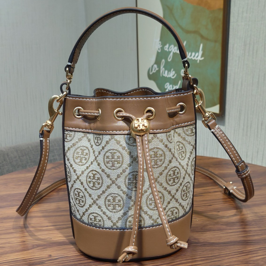 [Instant/Same Day] size:18cm  1616  79487  Original TB canvas with cowhide material lady shoulder bag cross-body bag  stb