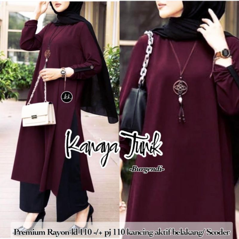 KANAYA LONG TUNIK TERBARU BY KHASMA